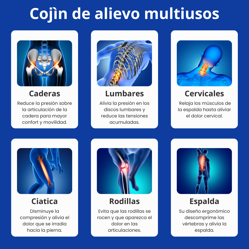 Cojín Ortopédico para Rodillas Correctal