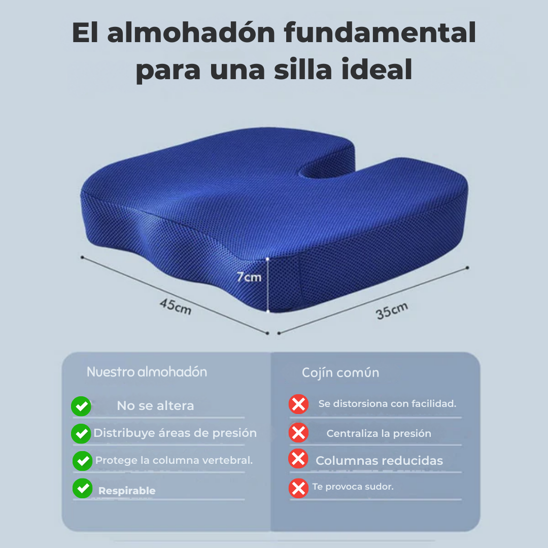 Cojín Ergonómico Para La Postura Al Sentarse